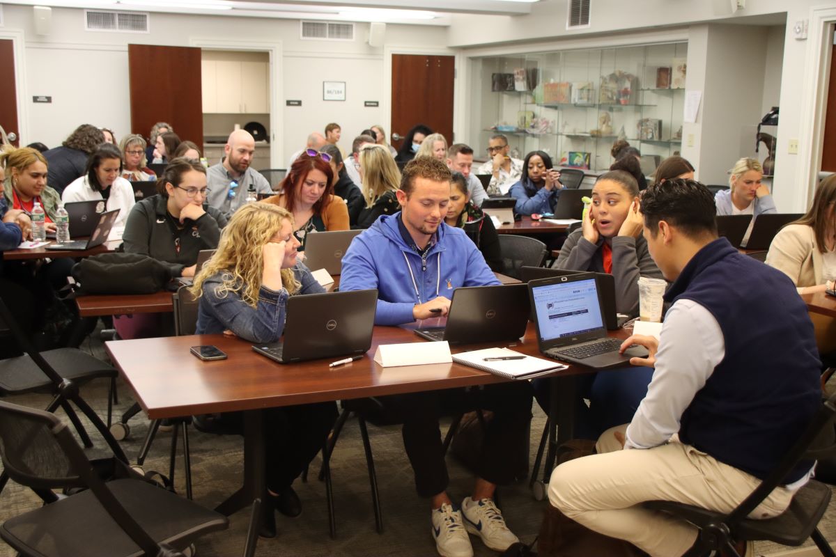 East Hartford staff work on WSCC activities