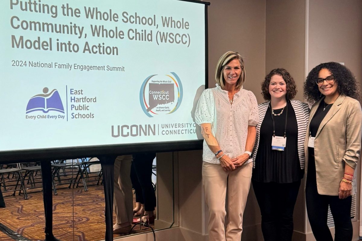 Tracy Stefano, Kate Williamson, Michelle Texidor and at 2024 National Family Engagement Summit