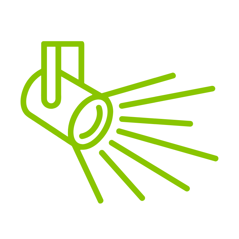 icon of a spotlight